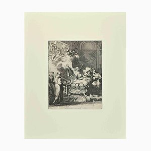 Romeyn de Hooghe, La Manière de se Bien Preparer à La Mort, Etching, 1700