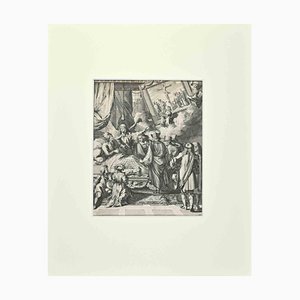 Romeyn de Hooghe, La Manière de se Bien Preparer à La Mort, Etching, 1700