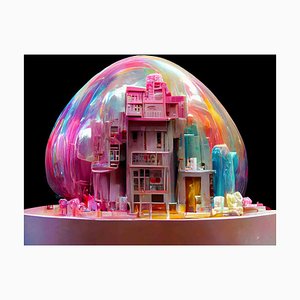 Kevin Abanto, Candy Prism, Digital Print, 2022
