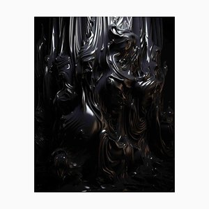 Kevin Abanto, Molten Resonance, Digital Print, 2023