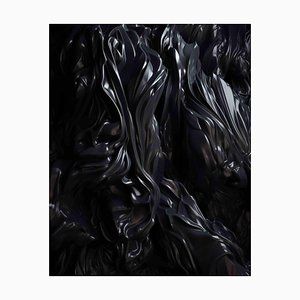 Kevin Abanto, Glistening Cascade, Digital Print, 2023