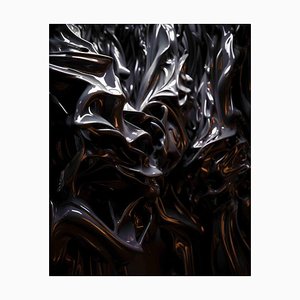 Kevin Abanto, Leuchtende Legierung, Digitaldruck, 2023