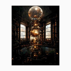 Kevin Abanto, Mechanical Splendor, Digital Print, 2023
