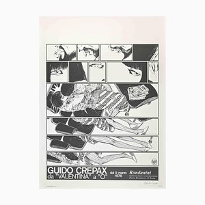 Guido Crepax, from Valentina to O, Offset Print, 1976
