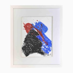 Martine Goeyens, Abstraction Number 3, Acrylic on Canvas, 2023