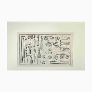 Lorenz Heister, Surgical Instruments, Etching, 1750