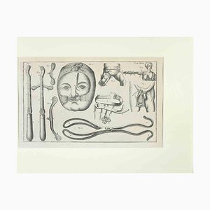 Lorenz Heister, Surgical Instruments, Etching, 1750