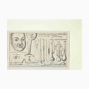 Lorenz Heister, Surgical Instruments, Etching, 1750
