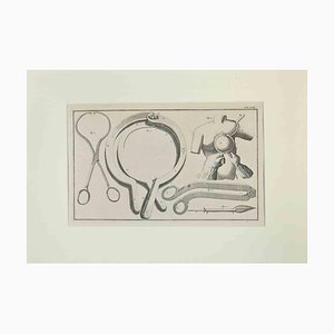 Lorenz Heister, Surgical Instruments, Etching, 1750