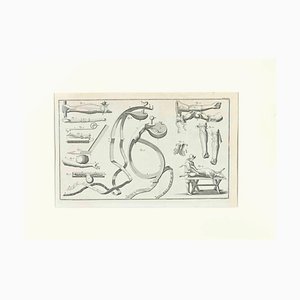 Lorenz Heister, Surgical Instruments, Etching, 1750