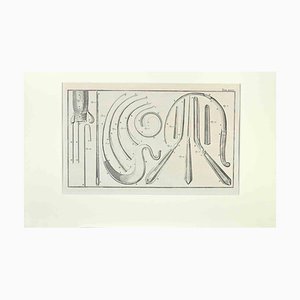 Lorenz Heister, Surgical Instruments, Etching, 1750