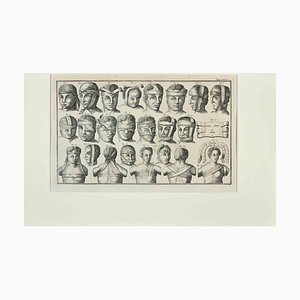 Lorenz Heister, instrumentos quirúrgicos, grabado, 1750