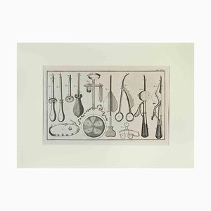 Lorenz Heister, Surgical Instruments, Etching, 1750