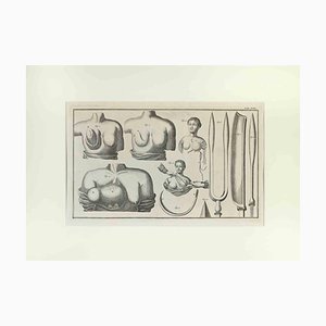 Lorenz Heister, Instruments Chirurgicaux, Eau-forte, 1750
