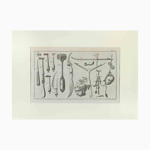 Lorenz Heister, Surgical Instruments, Etching, 1750