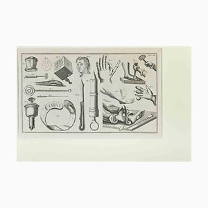 Lorenz Heister, Surgical Instruments, Etching, 1750