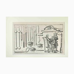 Lorenz Heister, Chirurgische Instrumente, Radierung, 1750
