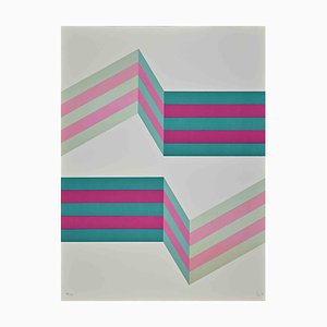 Renato Livi, Abstract Composition, Lithograph, 1971