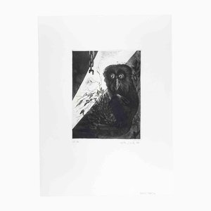 Leo Guida, Dark Lemur, Radierung, 1970er