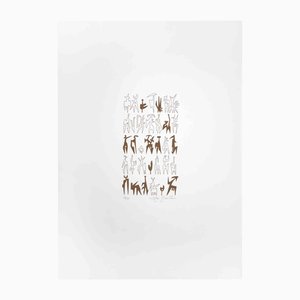Leo Guida, Abstract Composition, Screen Print, 1970s