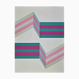 Renato Livi, Abstract Composition, Lithograph, 1971