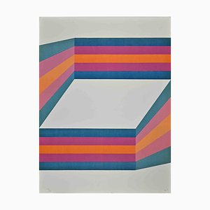 Renato Livi, Perspective, Lithograph, 1971