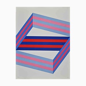 Renato Livi, Perspective, Lithograph, 1971