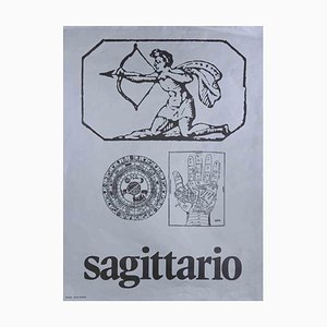 Sergio Barletta, Sagittarius, Screen Print, 1973
