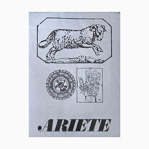 Sergio Barletta, Aries, Screen Print, 1973