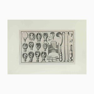 Lorenz Heister, Surgical Instruments, Etching, 1750
