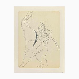 Emmanuel Peillet, Creature, Phototype Print, 1970s