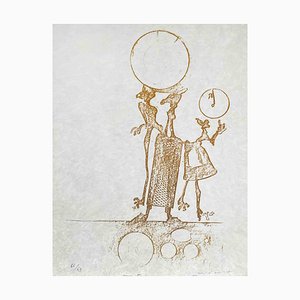 Max Ernst, Wunderhorn, Lithograph, 1970s