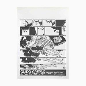 Guido Crepax, from Valentina to O, Offset Print, 1976