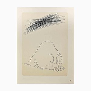 Emmanuel Peillet, Créature Fantastique, Tirage Phototypique, 1970s