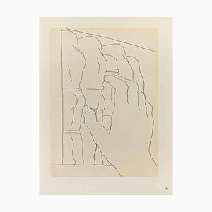 Emmanuel Peillet, The Hand, Phototype Print, 1970s