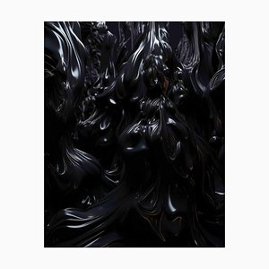 Kevin Abanto, Shimmering Nexus, Digital Print, 2023
