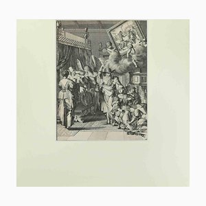 Romeyn de Hooghe, La Manière de se Bien Preparer à La Mort, Etching, 1700