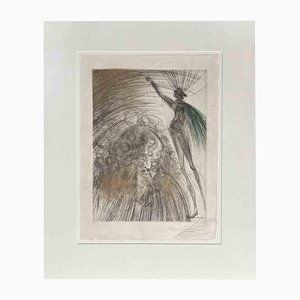 Salvador Dali, Vieux Faust (Old Faust), Etching, 1960s