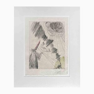 Salvador Dali, Vieux Faust, Etching, 1960s
