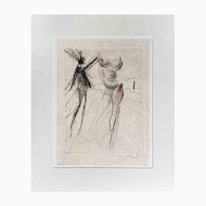 Salvador Dali, Le Buste, Etching, 1960s