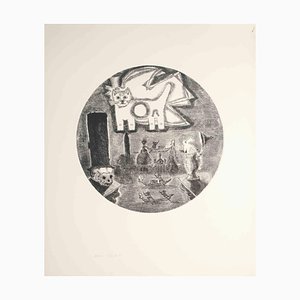 Gianpaolo Berto, Death in Venice, Etching, 1974