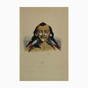 Auguste Wahlen, Maxourounas, Lithograph, 1844
