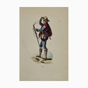Auguste Wahlen, Metis, Lithograph, 1844