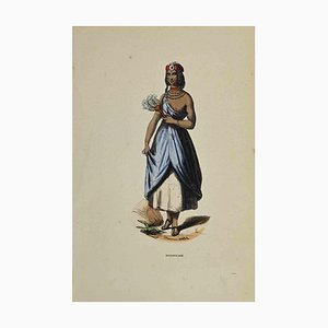 Auguste Wahlen, Bournouaise, Lithographie, 1844