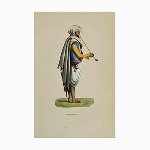 Auguste Wahlen, Marchand Maure, Lithograph, 1844