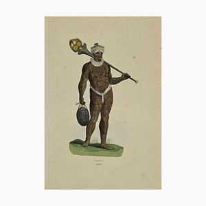 Auguste Wahlen, Noukahiwa, Lithograph, 1844
