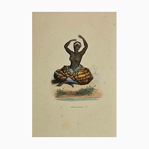 Auguste Wahlen, Danseuse Javanaise, Lithograph, 1844