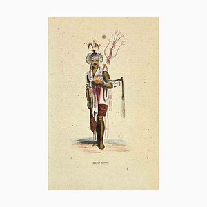 Auguste Wahlen, Hérault de Timor, Lithographie, 1844