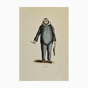 Auguste Wahlen, Esquimaux, Lithograph, 1844