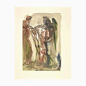 Salvador Dali, The Superb, Woodcut, 1963